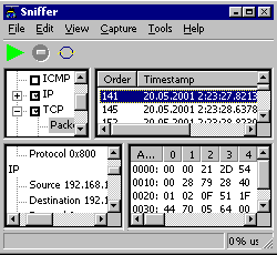 Click to view Wireless Snif 4.161 screenshot